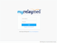Tablet Screenshot of myrelaymed.com